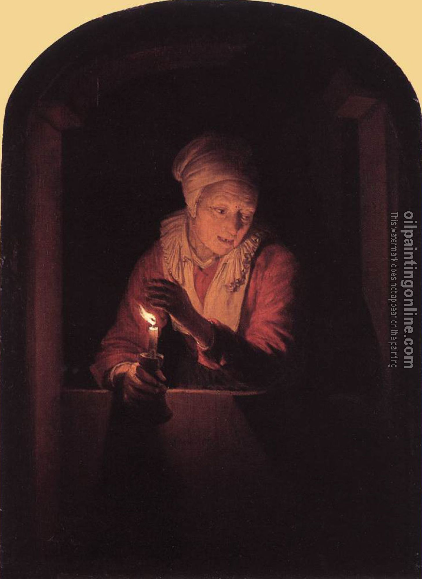 Dou, Gerrit - Old Woman with a Candle